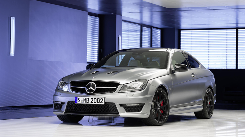 Illustration for article titled Mercedes-Benz C63 AMG Edition 507: A Black Series For The Masses